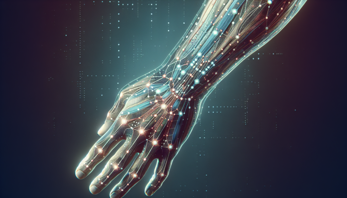 Diagram of arm showing acupuncture points for carpal tunnel relief: inner forearm, hand, outer forearm.
