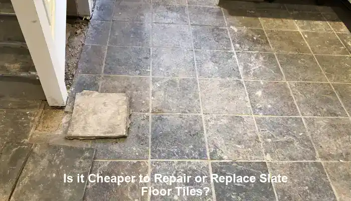 Cheaper Slate Floor Tile Repair and Replacement Options