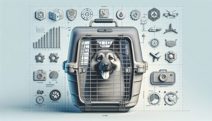 A spacious, durable dog carrier with excellent ventilation and easy-clean design for large dogs.